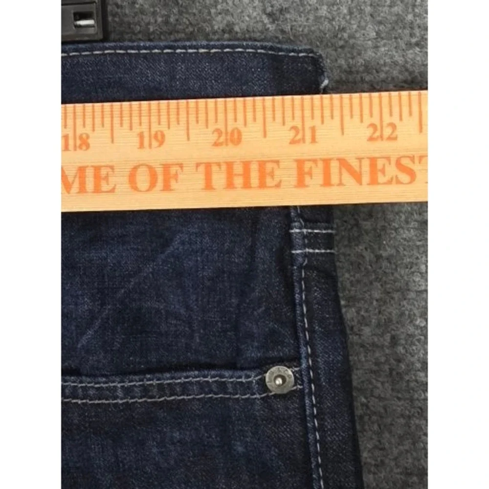 Levi Strauss & Co Mens 559 42x32 Dark Wash Straight Fit Denim‎ Jeans Classicwear